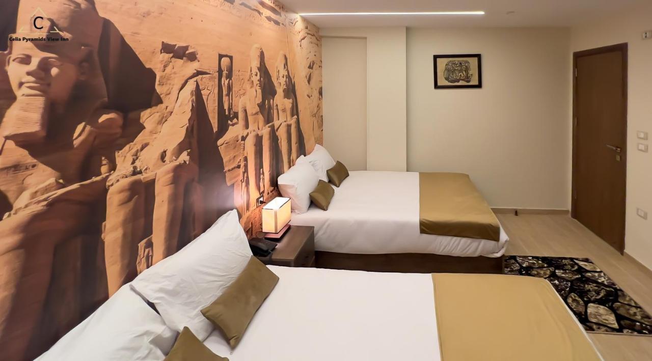 Celia Pyramids View Inn Nazlet el-Sîsi エクステリア 写真