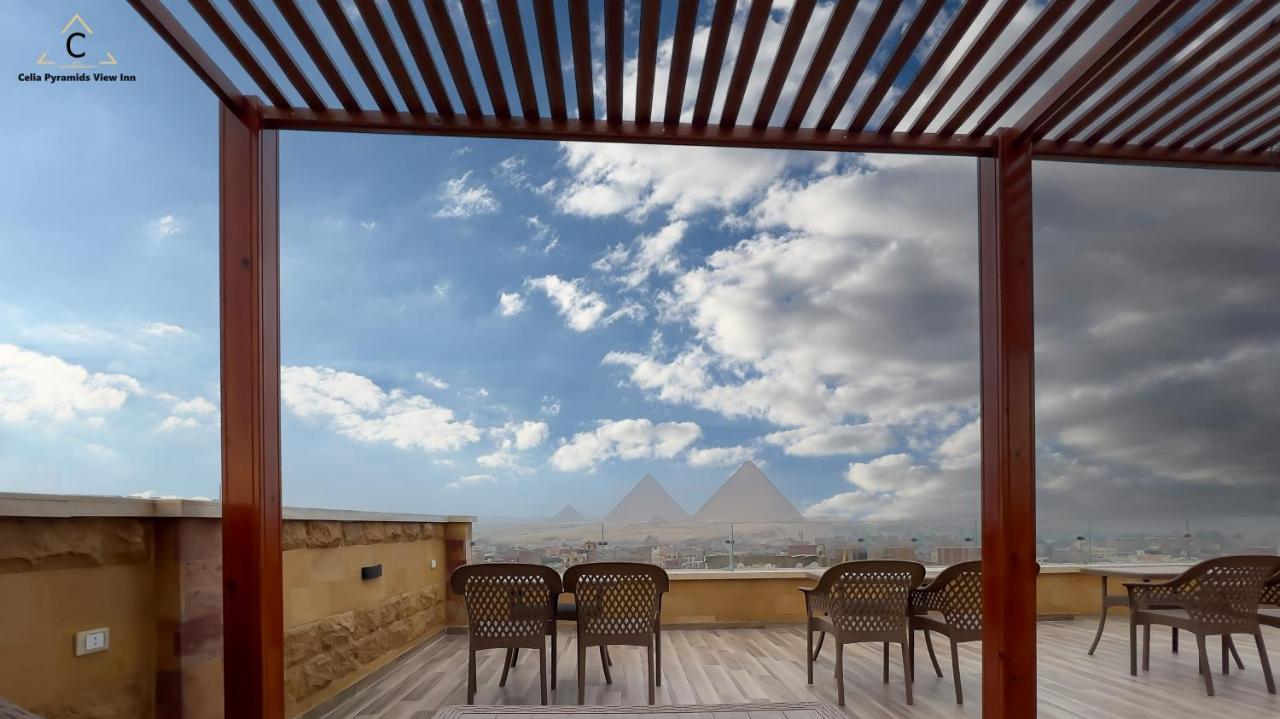 Celia Pyramids View Inn Nazlet el-Sîsi エクステリア 写真
