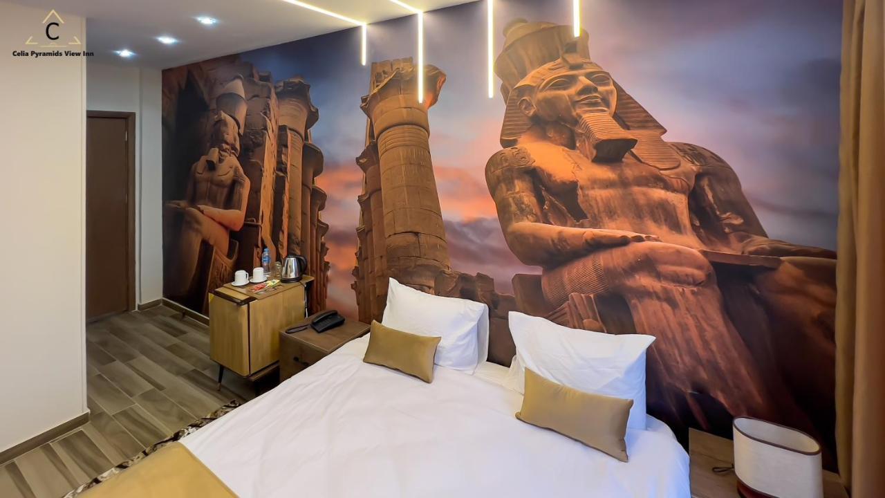 Celia Pyramids View Inn Nazlet el-Sîsi エクステリア 写真