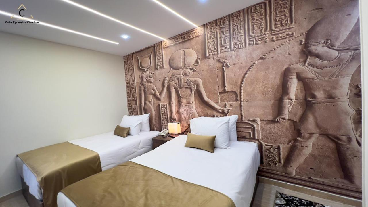 Celia Pyramids View Inn Nazlet el-Sîsi エクステリア 写真
