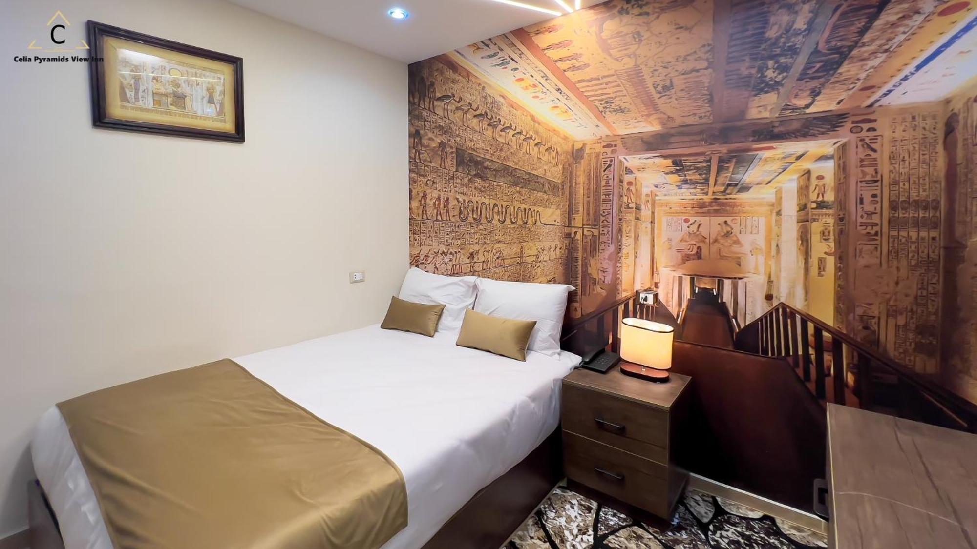 Celia Pyramids View Inn Nazlet el-Sîsi エクステリア 写真