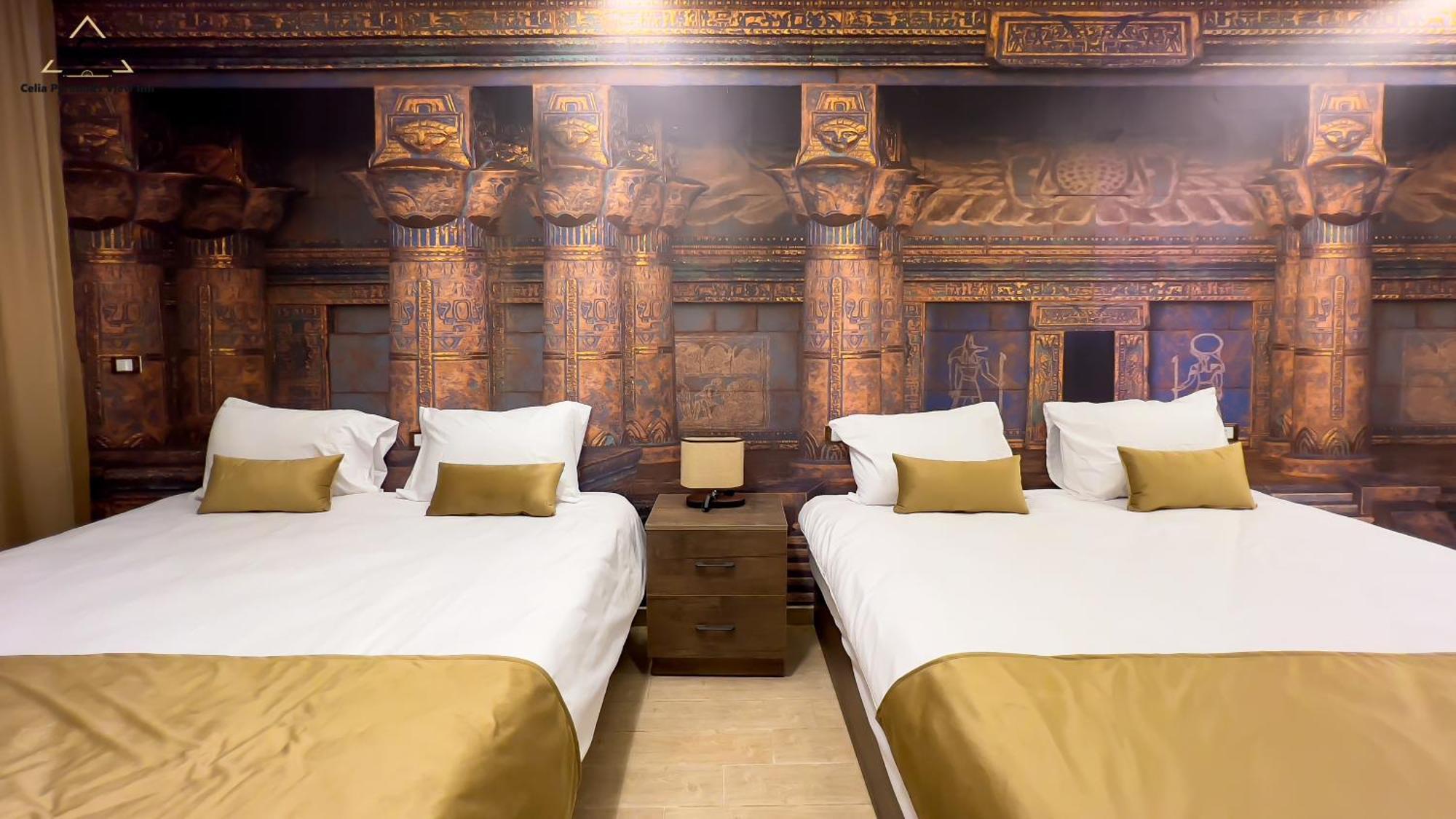Celia Pyramids View Inn Nazlet el-Sîsi エクステリア 写真