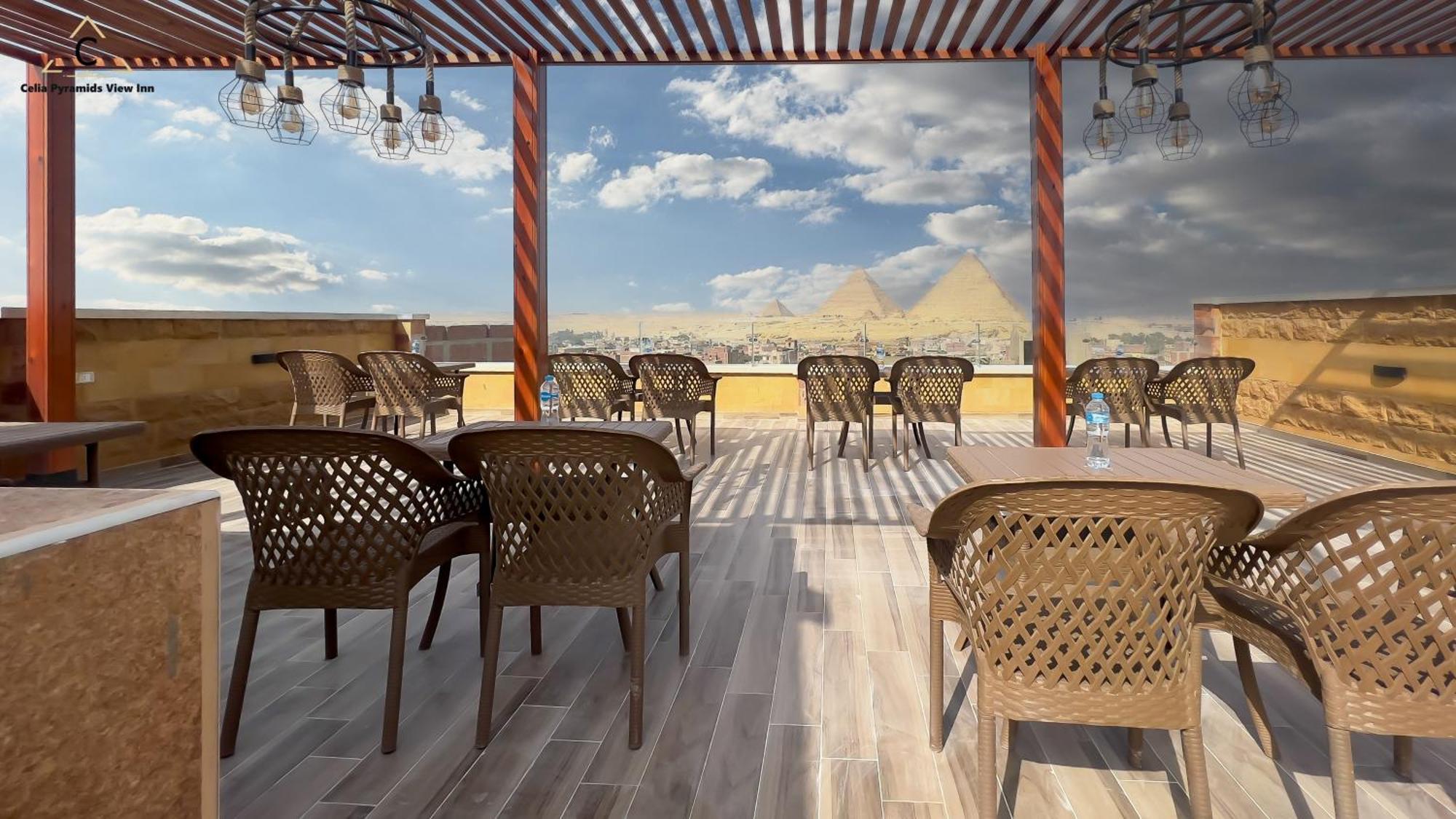 Celia Pyramids View Inn Nazlet el-Sîsi エクステリア 写真