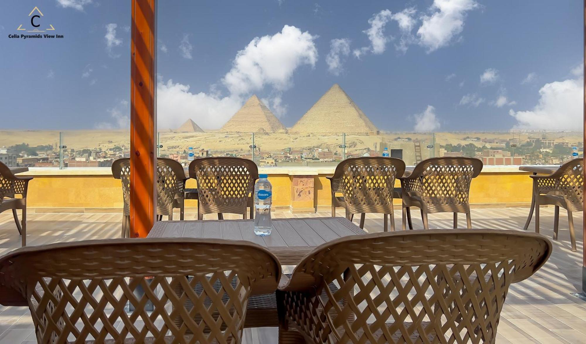 Celia Pyramids View Inn Nazlet el-Sîsi エクステリア 写真