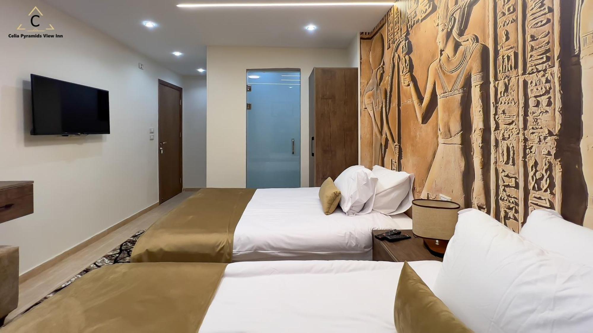 Celia Pyramids View Inn Nazlet el-Sîsi エクステリア 写真