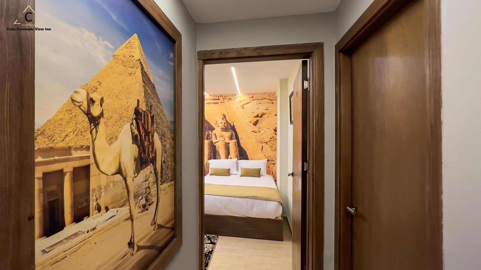 Celia Pyramids View Inn Nazlet el-Sîsi エクステリア 写真
