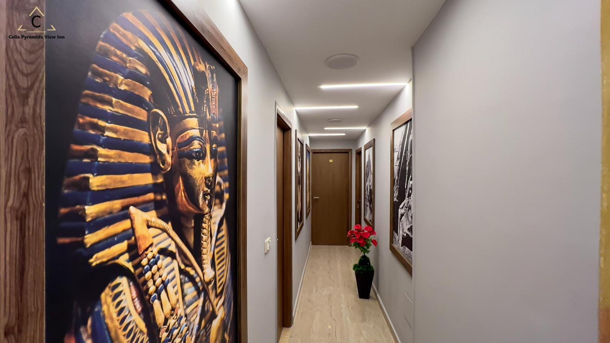 Celia Pyramids View Inn Nazlet el-Sîsi エクステリア 写真