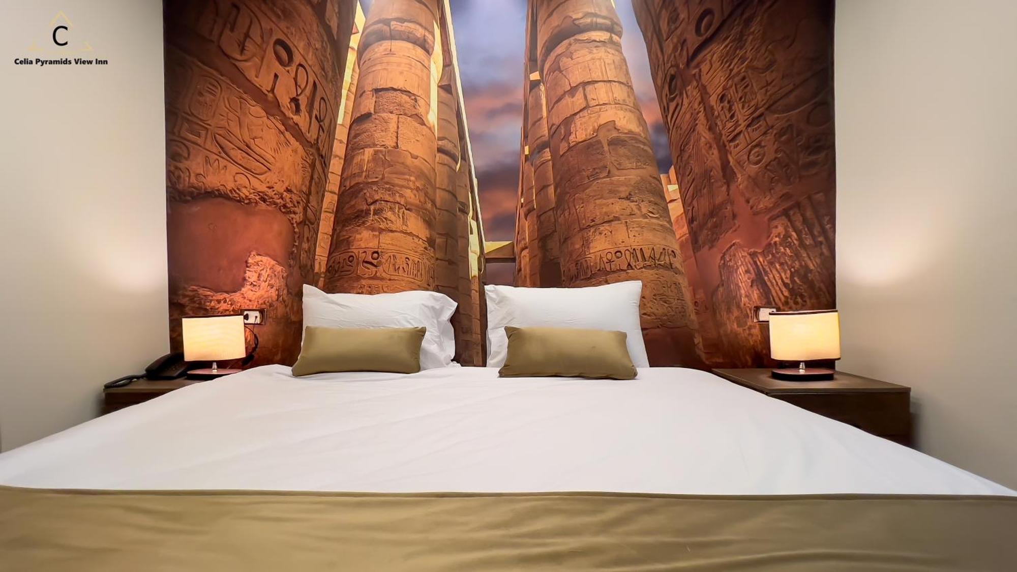 Celia Pyramids View Inn Nazlet el-Sîsi エクステリア 写真