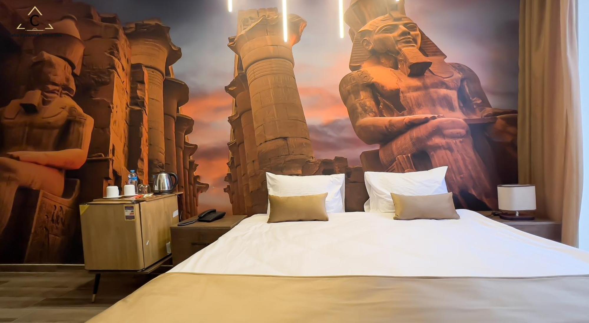 Celia Pyramids View Inn Nazlet el-Sîsi エクステリア 写真