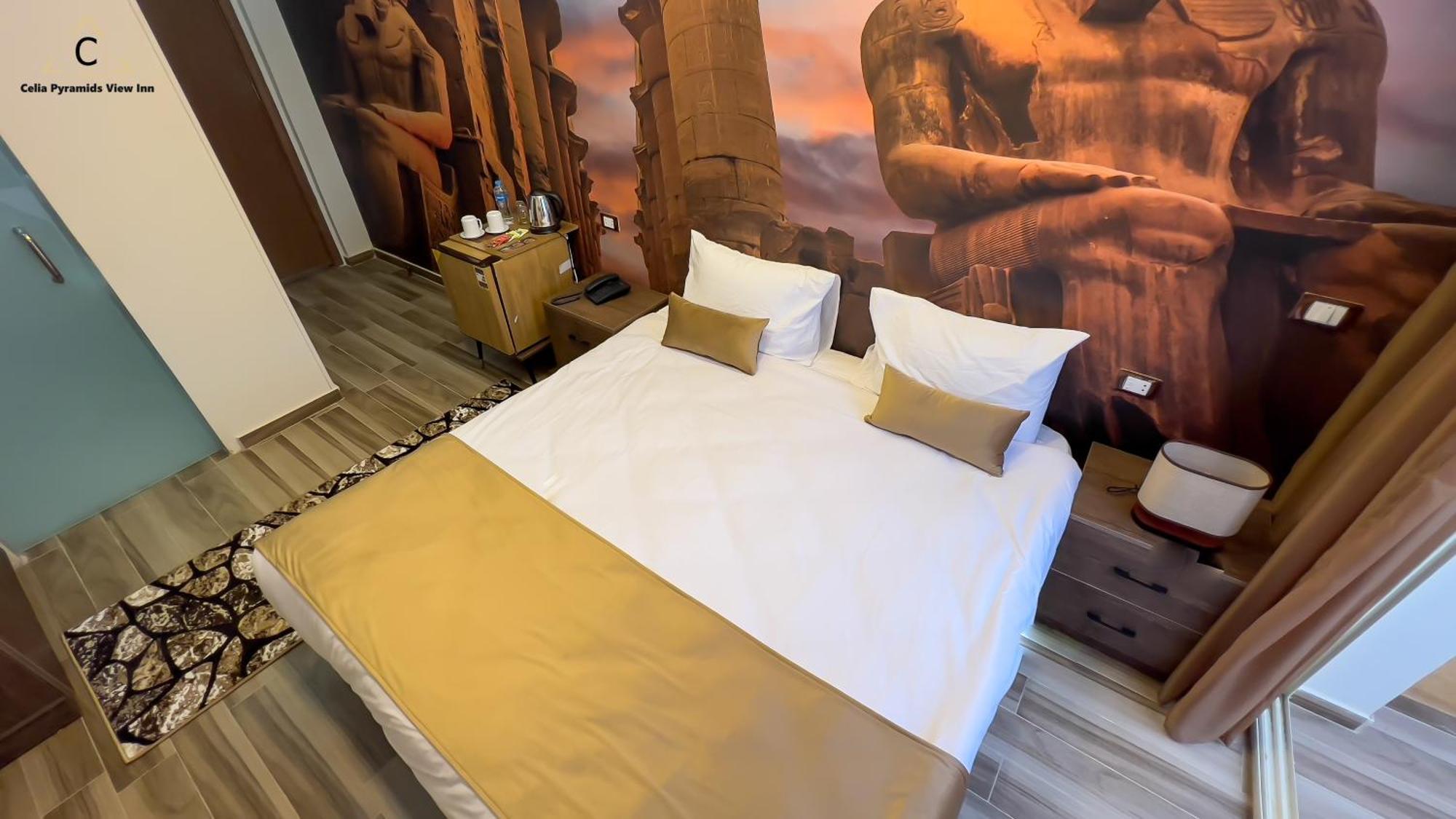Celia Pyramids View Inn Nazlet el-Sîsi エクステリア 写真