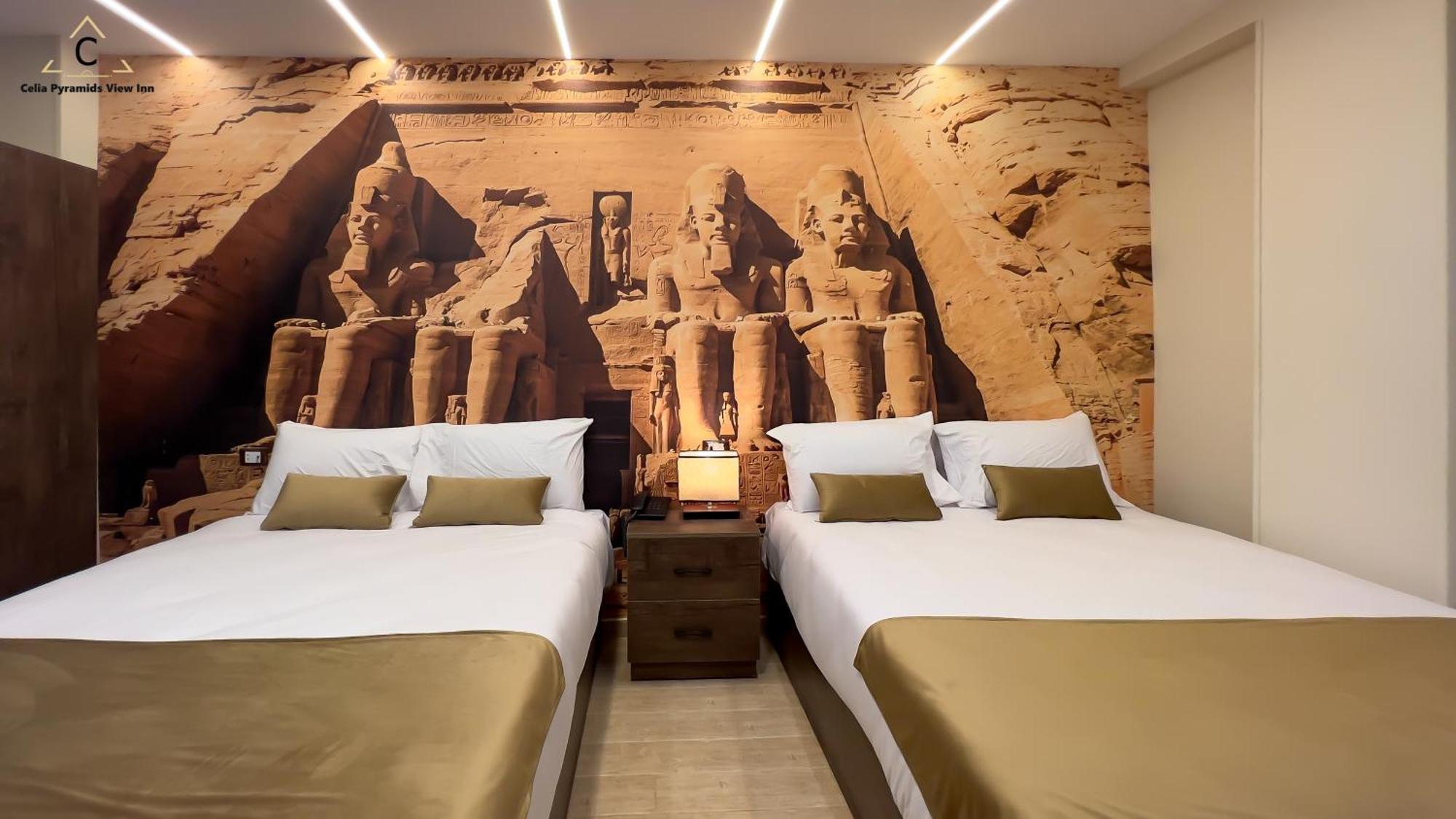 Celia Pyramids View Inn Nazlet el-Sîsi エクステリア 写真