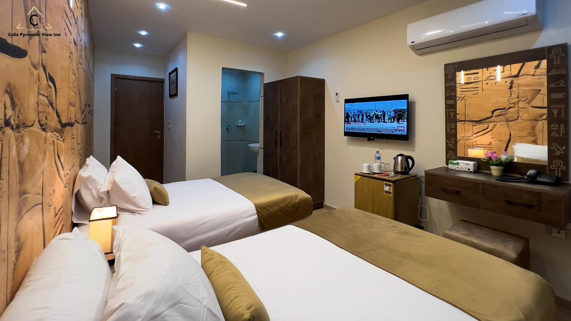 Celia Pyramids View Inn Nazlet el-Sîsi エクステリア 写真