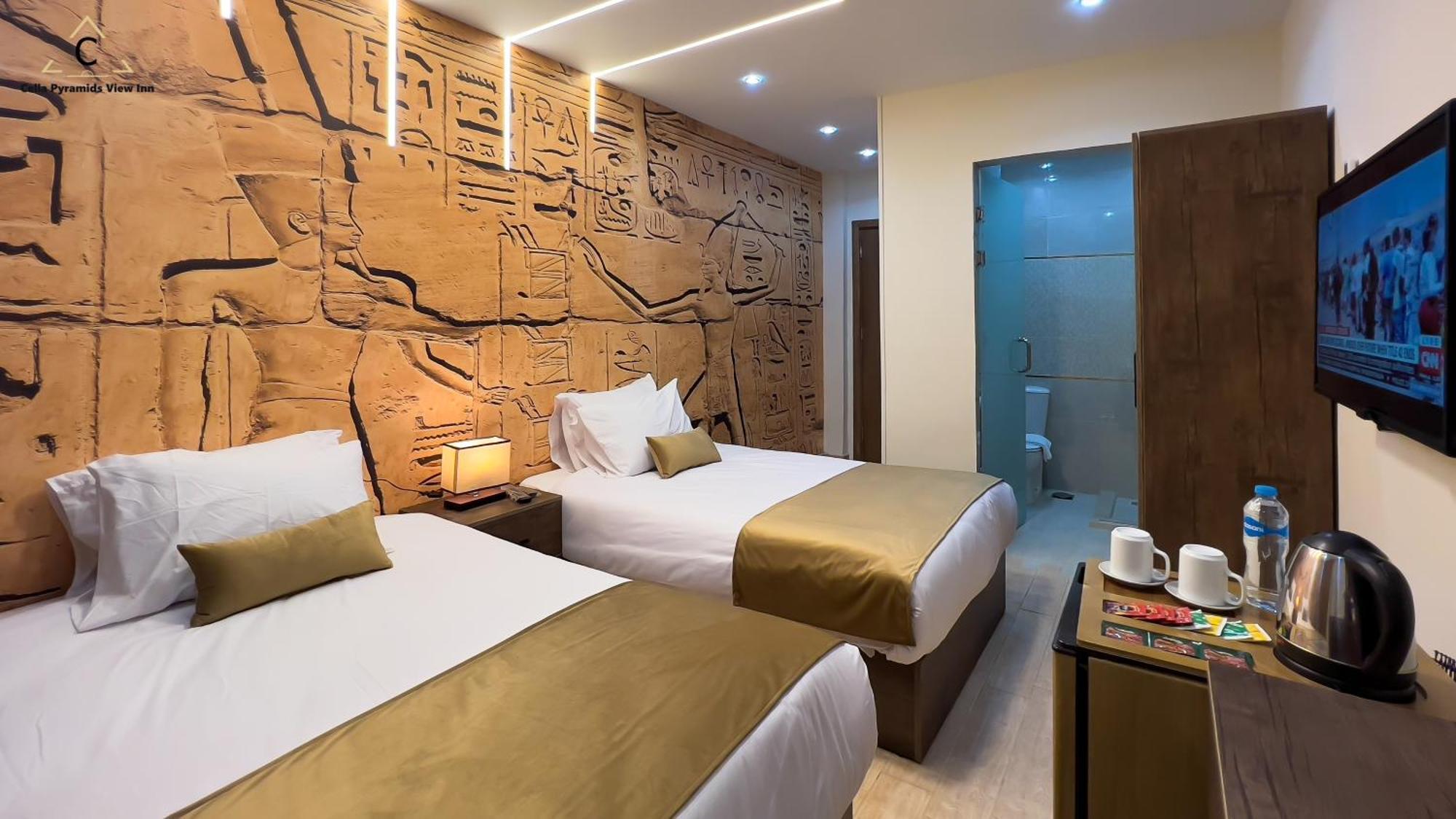 Celia Pyramids View Inn Nazlet el-Sîsi エクステリア 写真