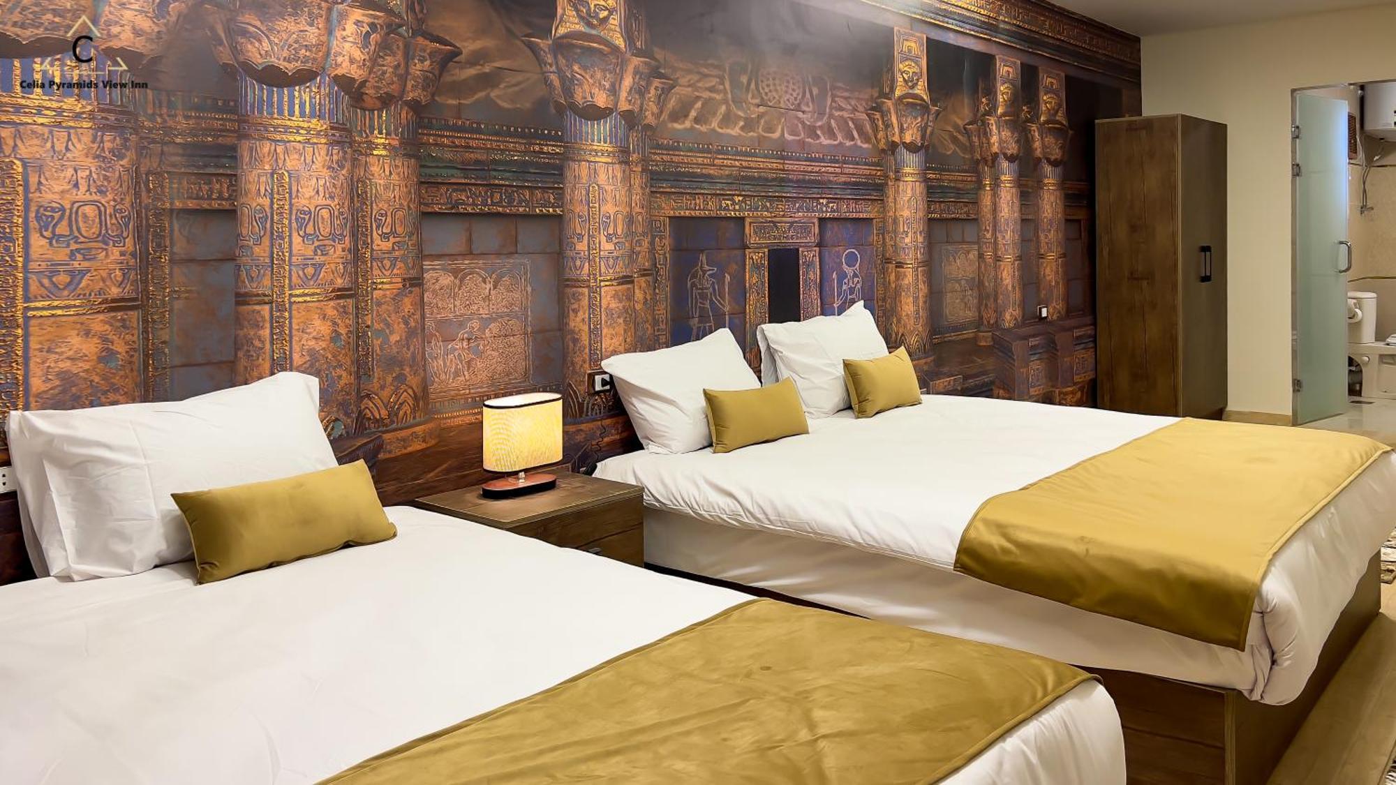Celia Pyramids View Inn Nazlet el-Sîsi エクステリア 写真