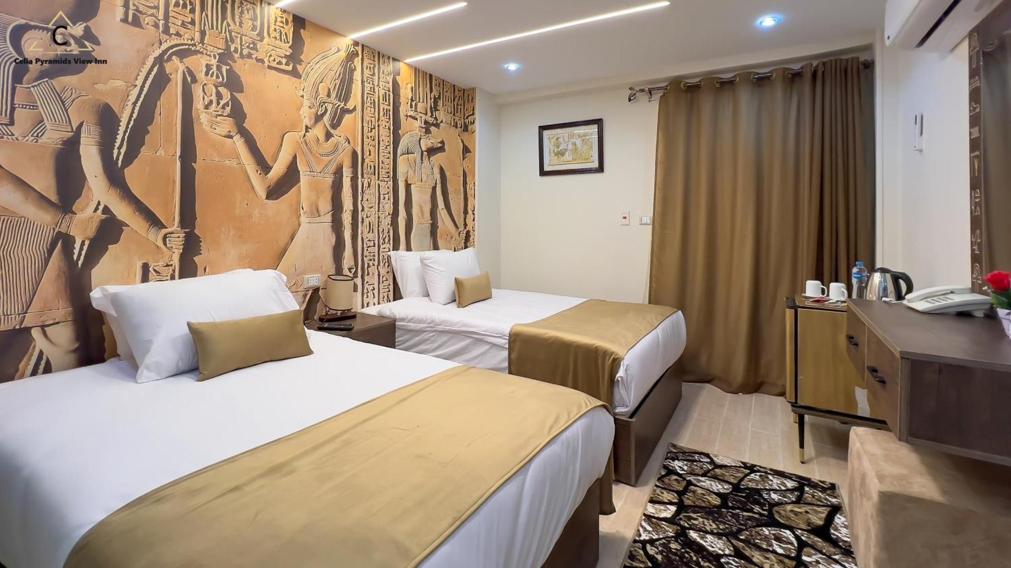 Celia Pyramids View Inn Nazlet el-Sîsi エクステリア 写真