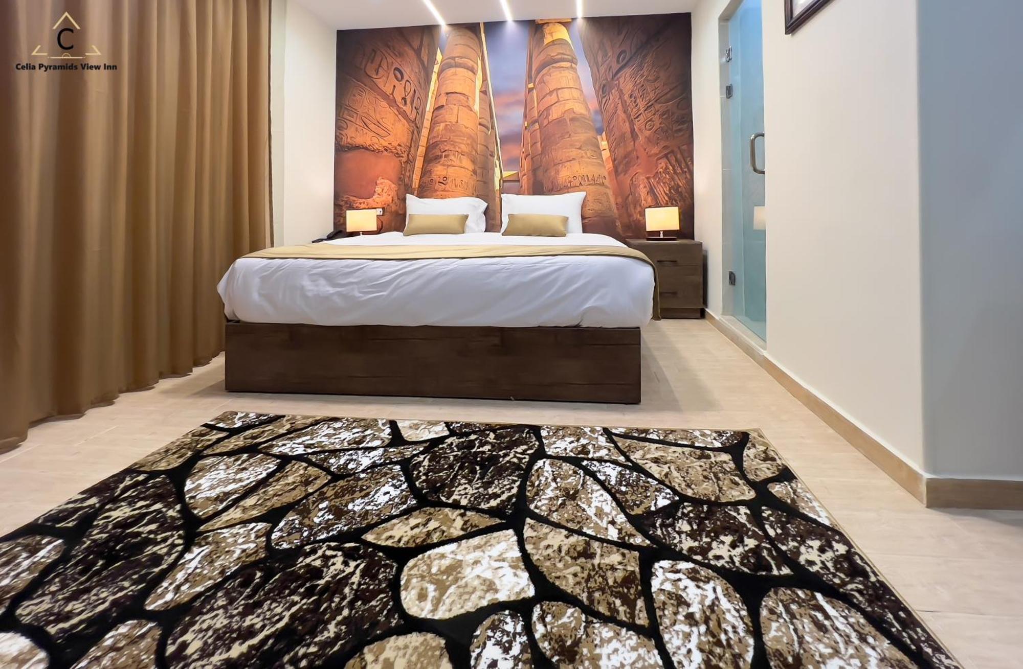 Celia Pyramids View Inn Nazlet el-Sîsi エクステリア 写真