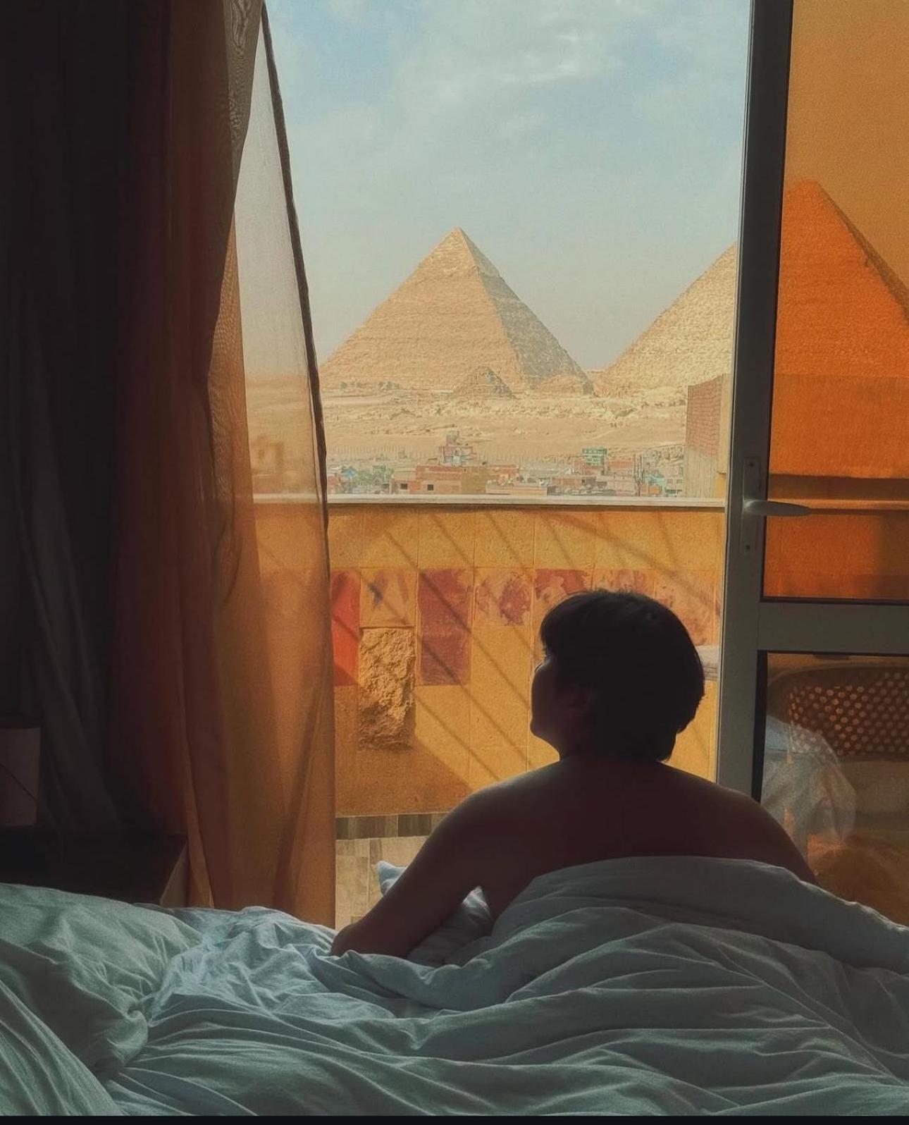 Celia Pyramids View Inn Nazlet el-Sîsi エクステリア 写真